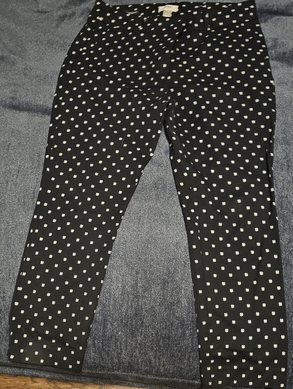 LOFT polka dot trousers